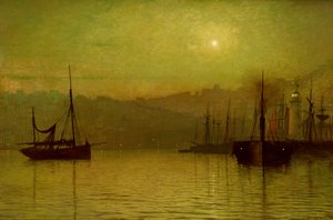 Kalm water, Scarborough, 1880